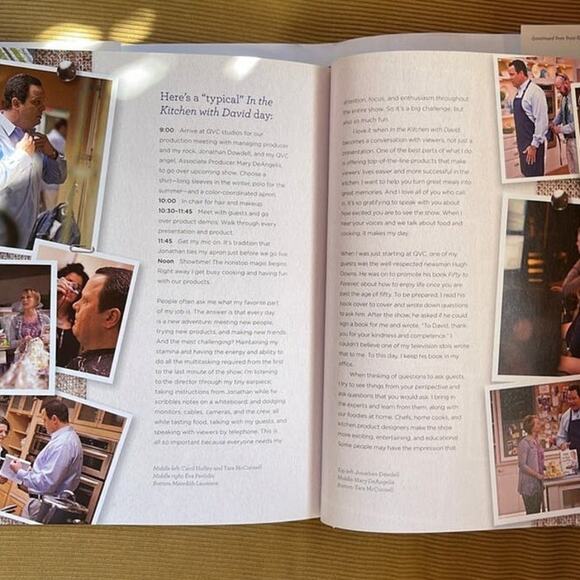 In the Kitchen With David QVC Comfort Foods That Take You Home Cookbook NEW - Picture 7 of 7